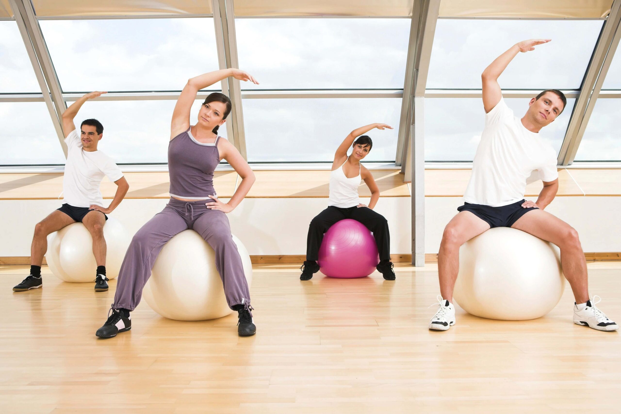 fitness-class-sitting-exercise-balls