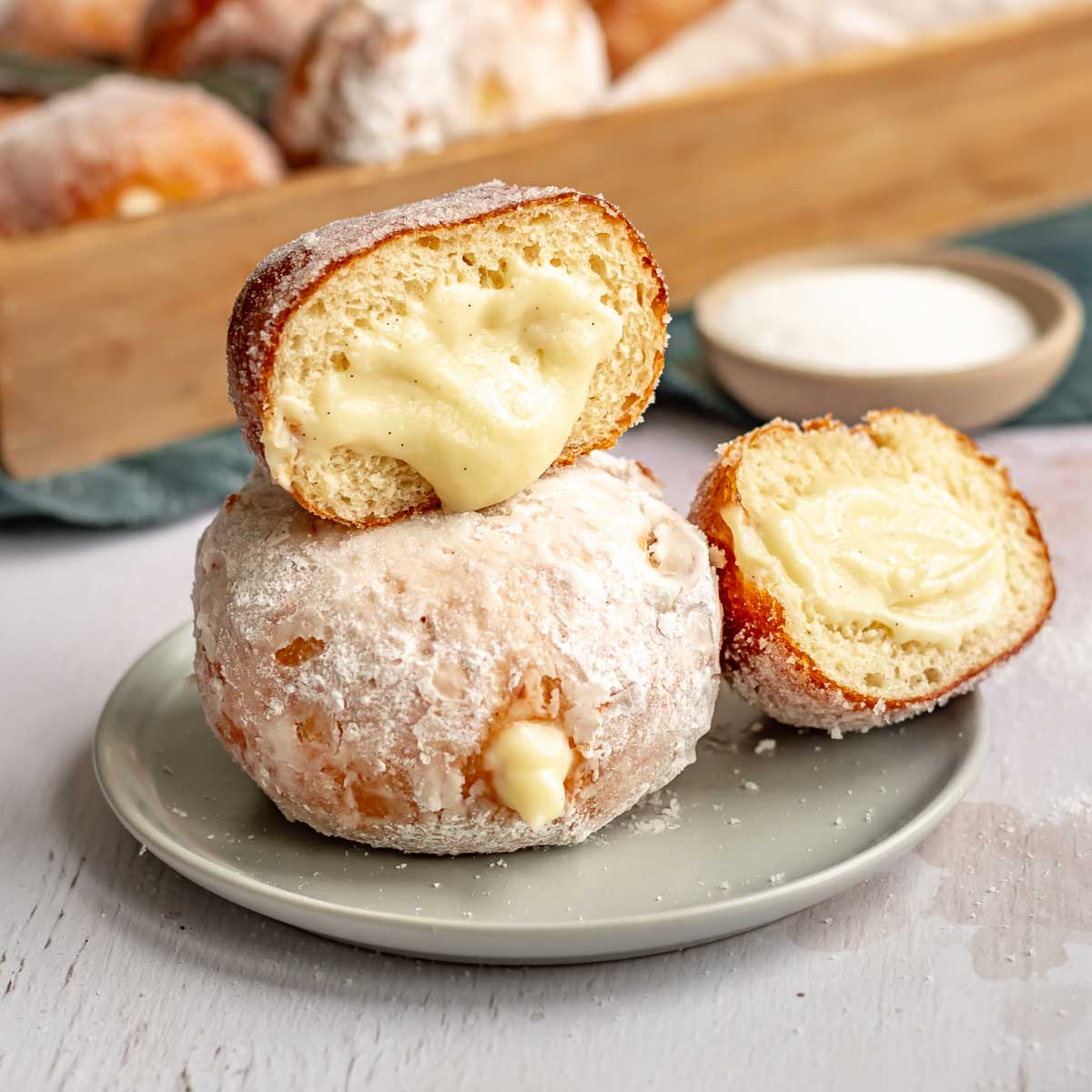 How Creme Brulee Donuts Combine Custard and Caramelised Sugar
